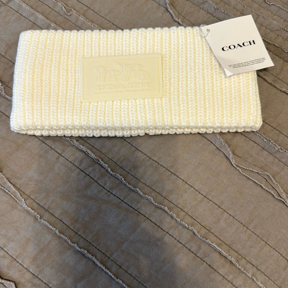 Coach headband OS NWT